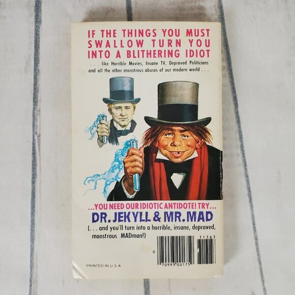 2/$25 Vintage Dr Jekyll & Mr MAD #38 Paperback Book 1975 - Picture 7 of 13